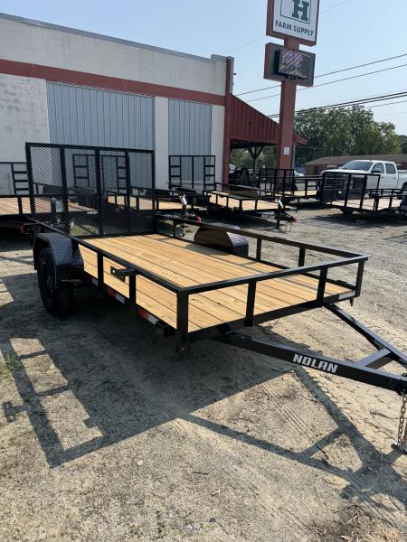 New 2026 Nolan Manufacturing NOL612SA Utility Trailer