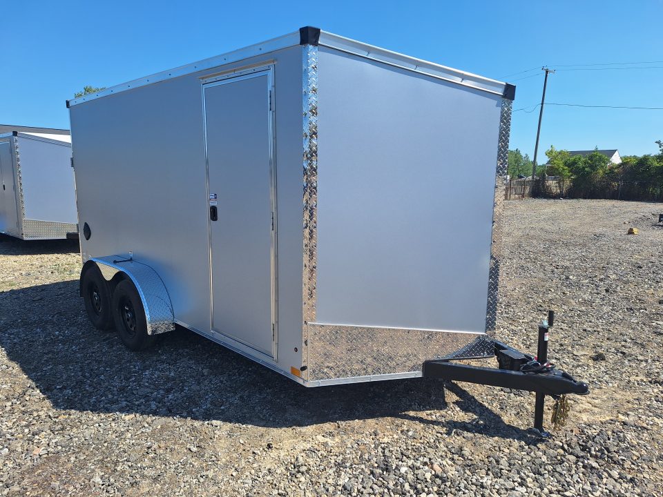 New 2027 Stealth Trailers 7x14 Tandem Axle Cargo / Enclosed Trailer W/ Ramp Door