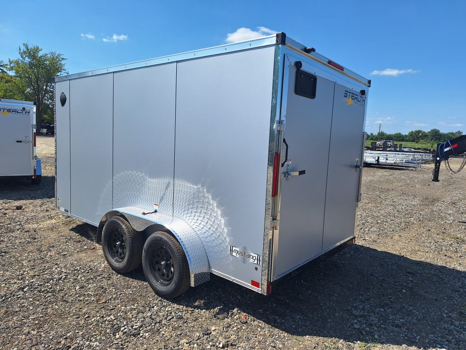 New 2027 Stealth Trailers 7x14 Tandem Axle Cargo / Enclosed Trailer W/ Ramp Door
