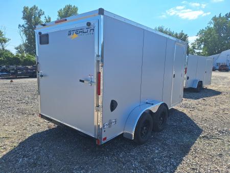 New 2027 Stealth Trailers 7x14 Tandem Axle Cargo / Enclosed Trailer W/ Ramp Door
