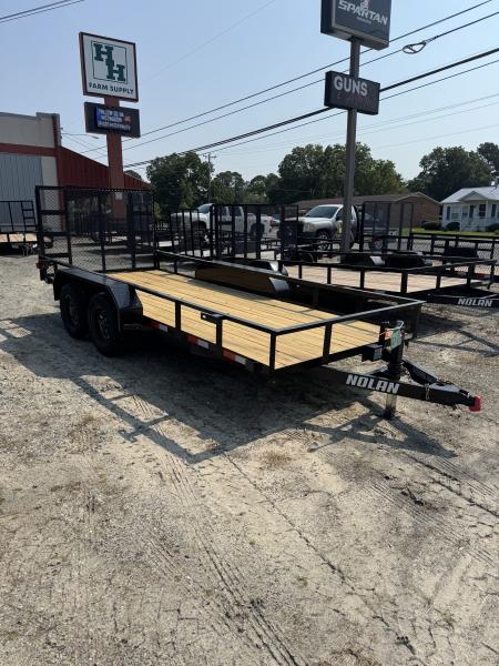 New 2026 Nolan Manufacturing NOL616E7K Utility Trailer