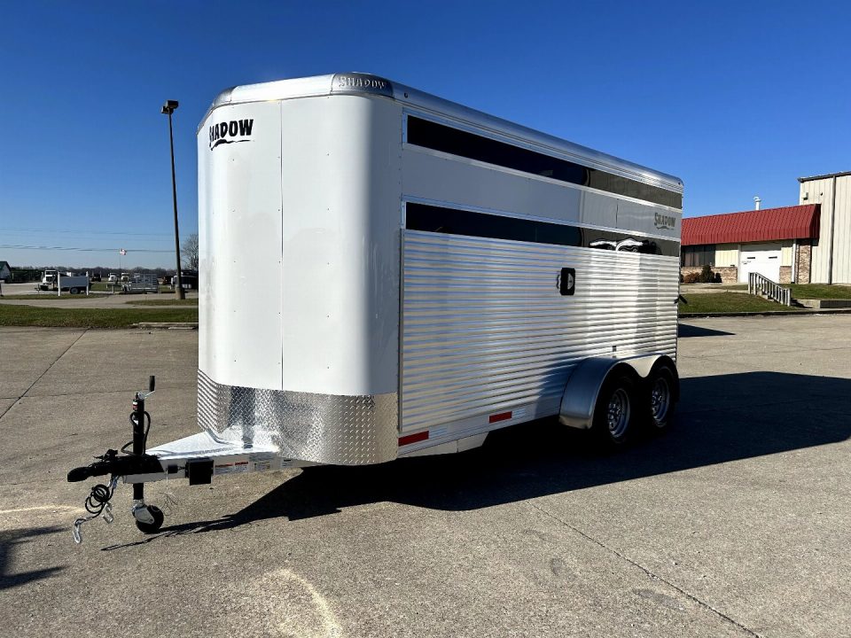 New 2027 Shadow Stockman 16' Bumper Pull Stock / Stock Combo Trailer
