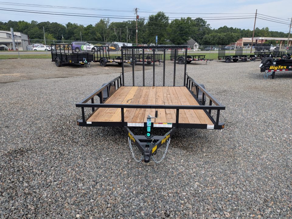 New 2027 Big Tex Trailers 2027 Big Tex Trailers 7x12 35SX w/ 4' Tailgate Utility Trailer Utility Trailer