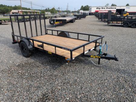 New 2027 Big Tex Trailers 2027 Big Tex Trailers 7x12 35SX w/ 4' Tailgate Utility Trailer Utility Trailer