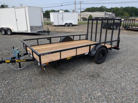 New 2027 Big Tex Trailers 2027 Big Tex Trailers 7x12 35SX w/ 4' Tailgate Utility Trailer Utility Trailer