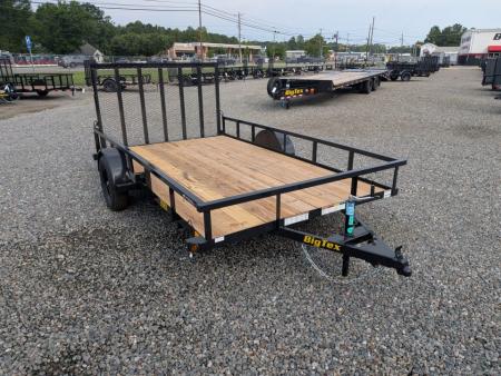 New 2027 Big Tex Trailers 2027 Big Tex Trailers 7x12 35SX w/ 4' Tailgate Utility Trailer Utility Trailer