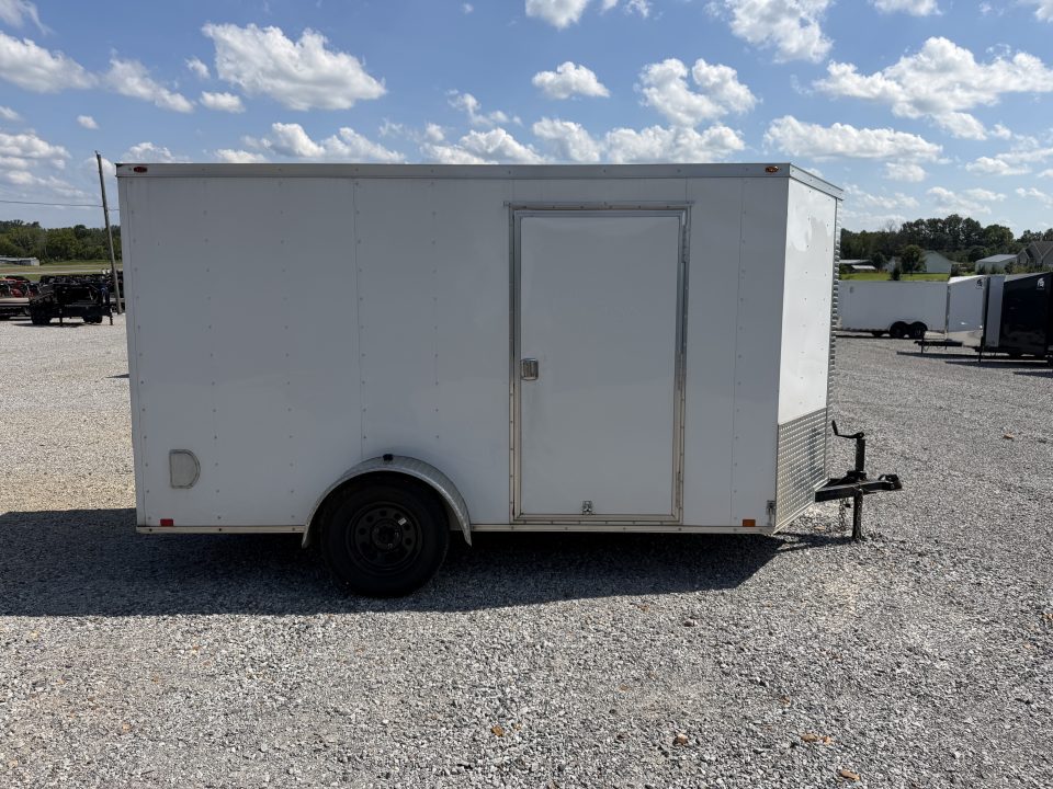 Used 2023 Premier 6'X12' 3.5K GVWR Enclosed Trailer