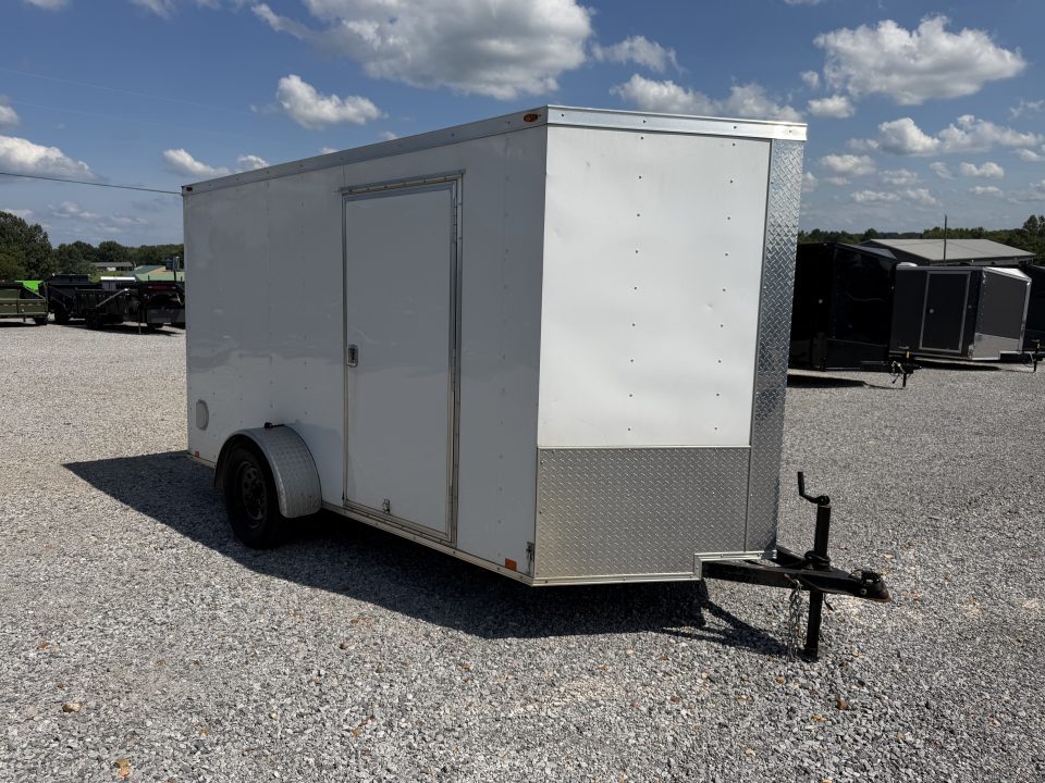 Used 2023 Premier 6'X12' 3.5K GVWR Enclosed Trailer