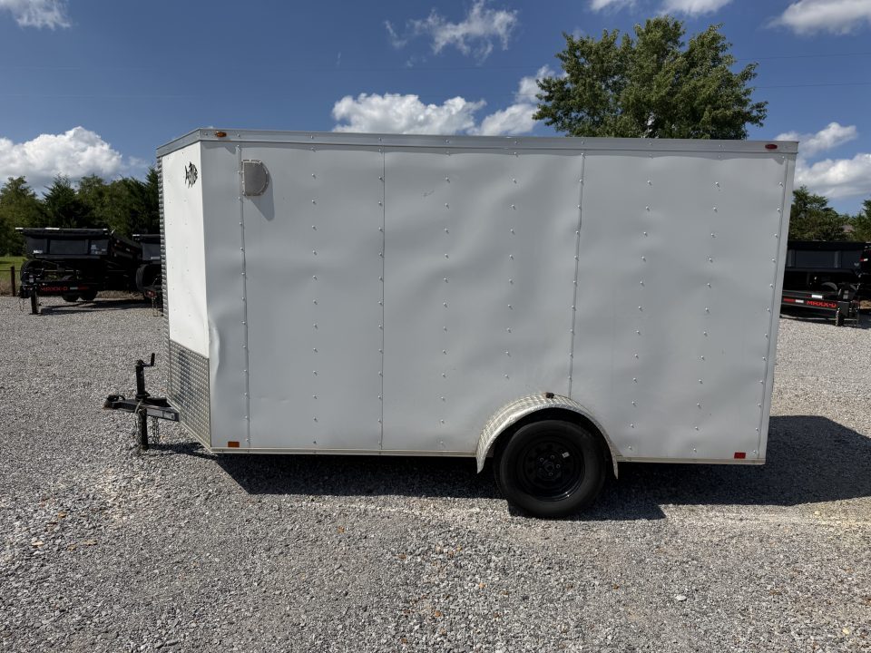 Used 2023 Premier 6'X12' 3.5K GVWR Enclosed Trailer