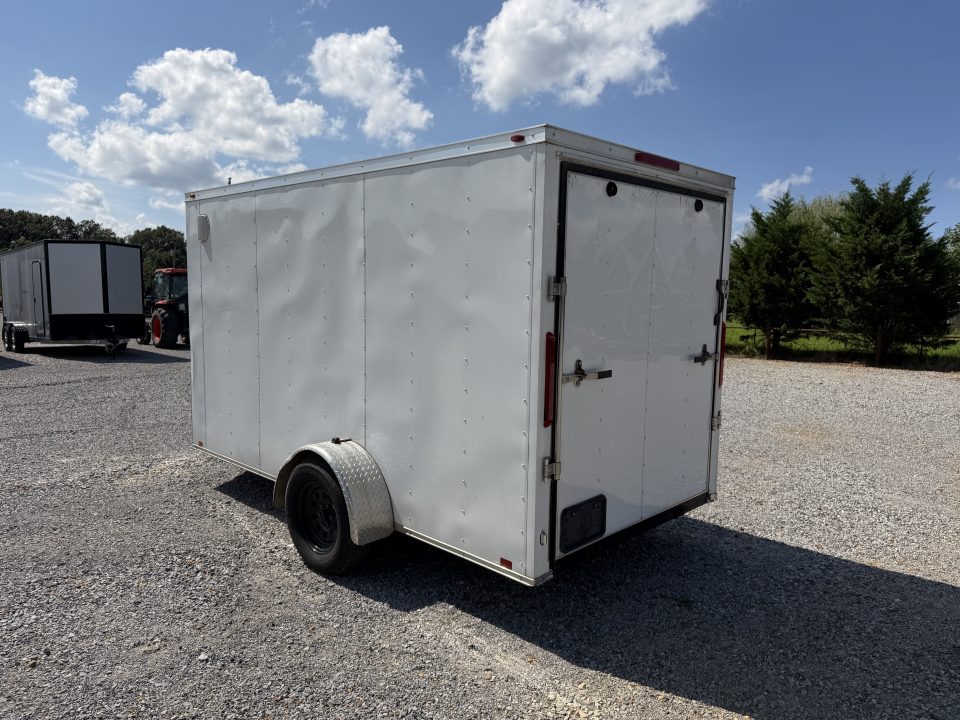 Used 2023 Premier 6'X12' 3.5K GVWR Enclosed Trailer