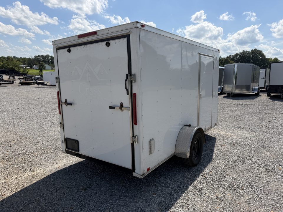 Used 2023 Premier 6'X12' 3.5K GVWR Enclosed Trailer