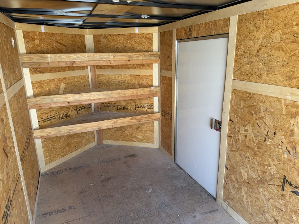 Used 2023 Premier 6'X12' 3.5K GVWR Enclosed Trailer