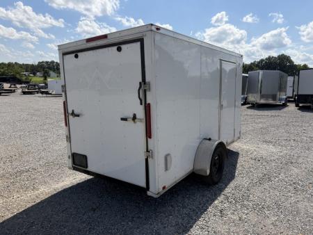 Used 2023 Premier 6'X12' 3.5K GVWR Enclosed Trailer