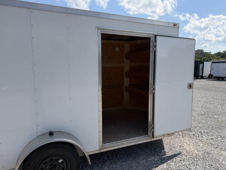 Used 2023 Premier 6'X12' 3.5K GVWR Enclosed Trailer