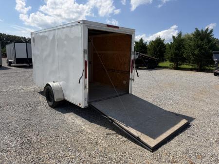 Used 2023 Premier 6'X12' 3.5K GVWR Enclosed Trailer