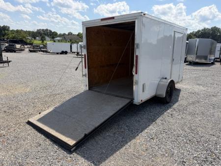 Used 2023 Premier 6'X12' 3.5K GVWR Enclosed Trailer