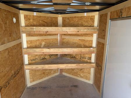 Used 2023 Premier 6'X12' 3.5K GVWR Enclosed Trailer