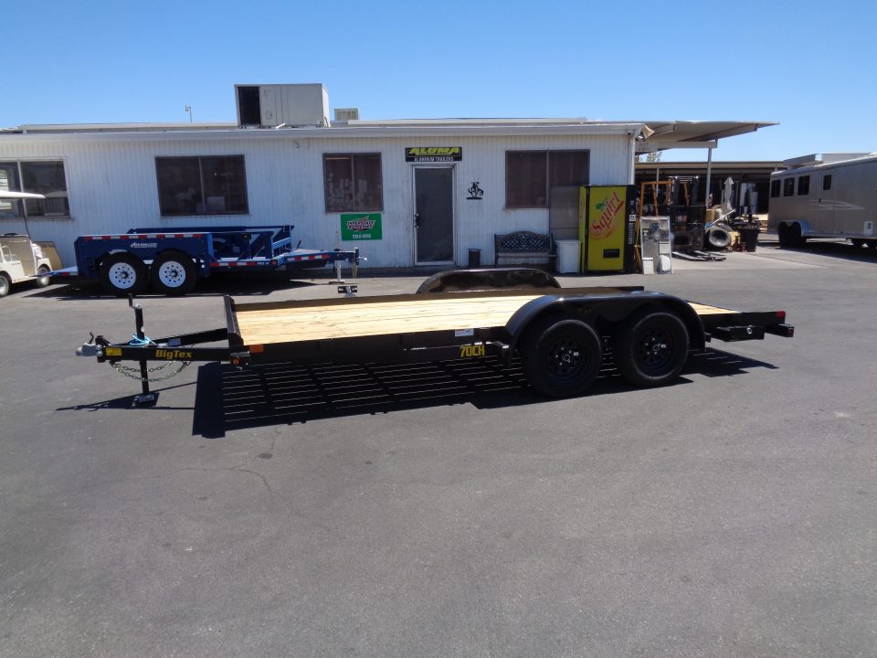 New 2027 BIG TEX Trailer * 70CH-16 * 16ft Tandem Axle 7k Car Hauler