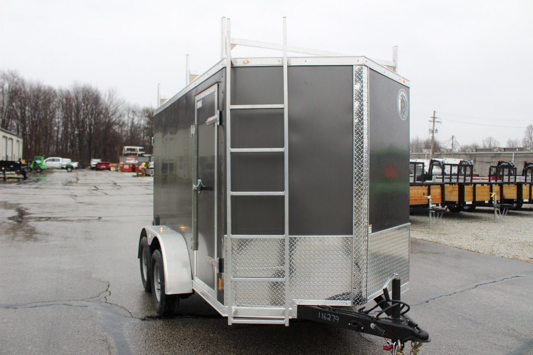 New 2027 Darkhorse Cargo 6' x 10' - Double Rear Doors - Cargo / Enclosed Trailer - 7,000# GVW