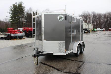 New 2027 Darkhorse Cargo 6' x 10' - Double Rear Doors - Cargo / Enclosed Trailer - 7,000# GVW