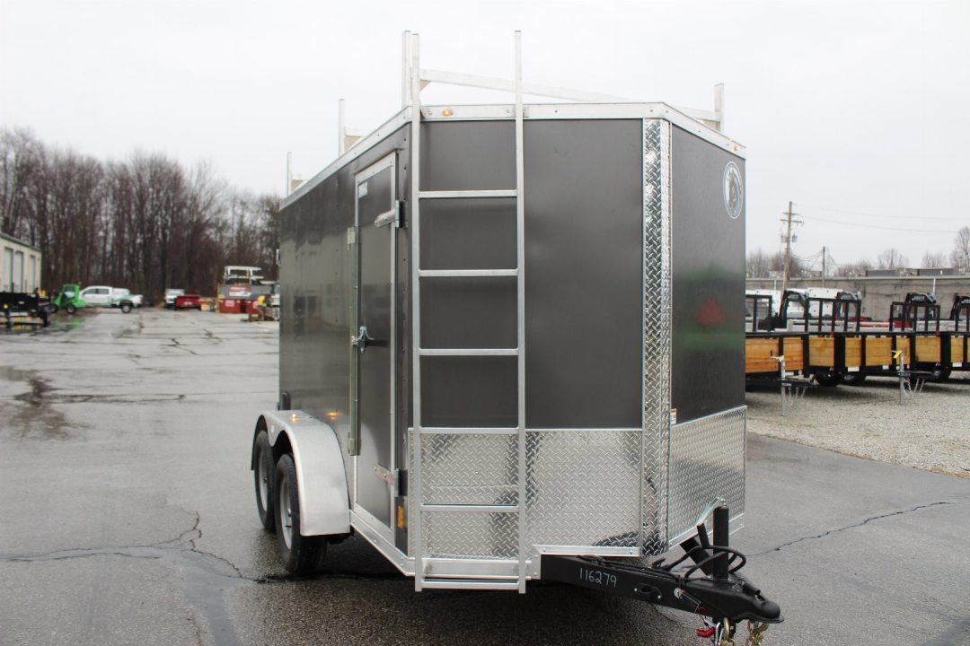 New 2027 Darkhorse Cargo 6' x 10' - Double Rear Doors - Cargo / Enclosed Trailer - 7,000# GVW