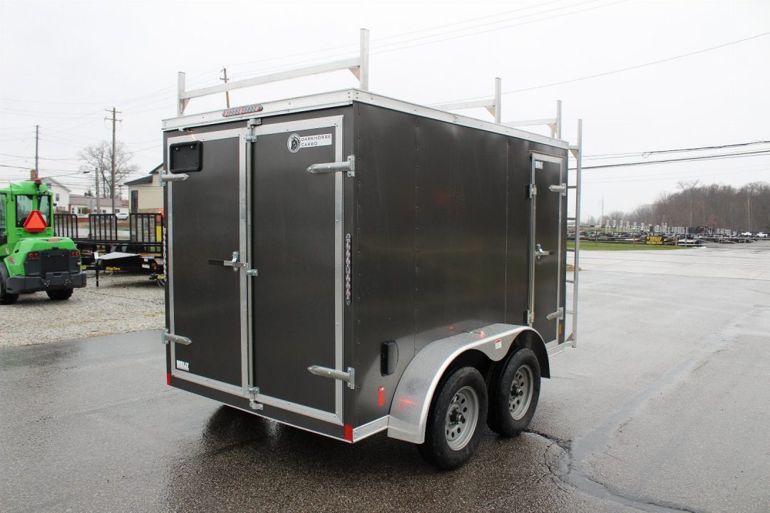 New 2027 Darkhorse Cargo 6' x 10' - Double Rear Doors - Cargo / Enclosed Trailer - 7,000# GVW