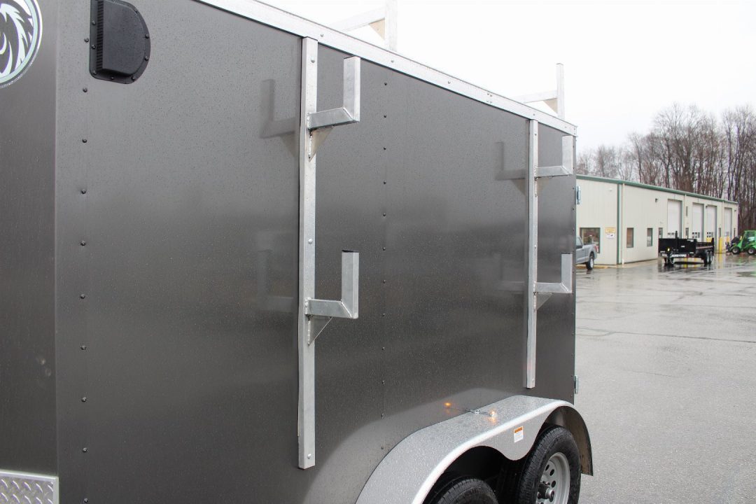 New 2027 Darkhorse Cargo 6' x 10' - Double Rear Doors - Cargo / Enclosed Trailer - 7,000# GVW