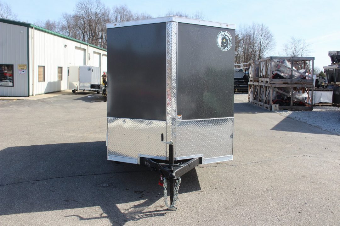 New 2027 Darkhorse Cargo DHW 6' x 12' Enclosed Trailer - DOUBLE REAR DOOR- 6' Interior Height - 7000# GVW