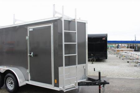 New 2027 Darkhorse Cargo DHW 6' x 12' Cargo / Enclosed Trailer - DOUBLE REAR DOOR - 7000# GVW