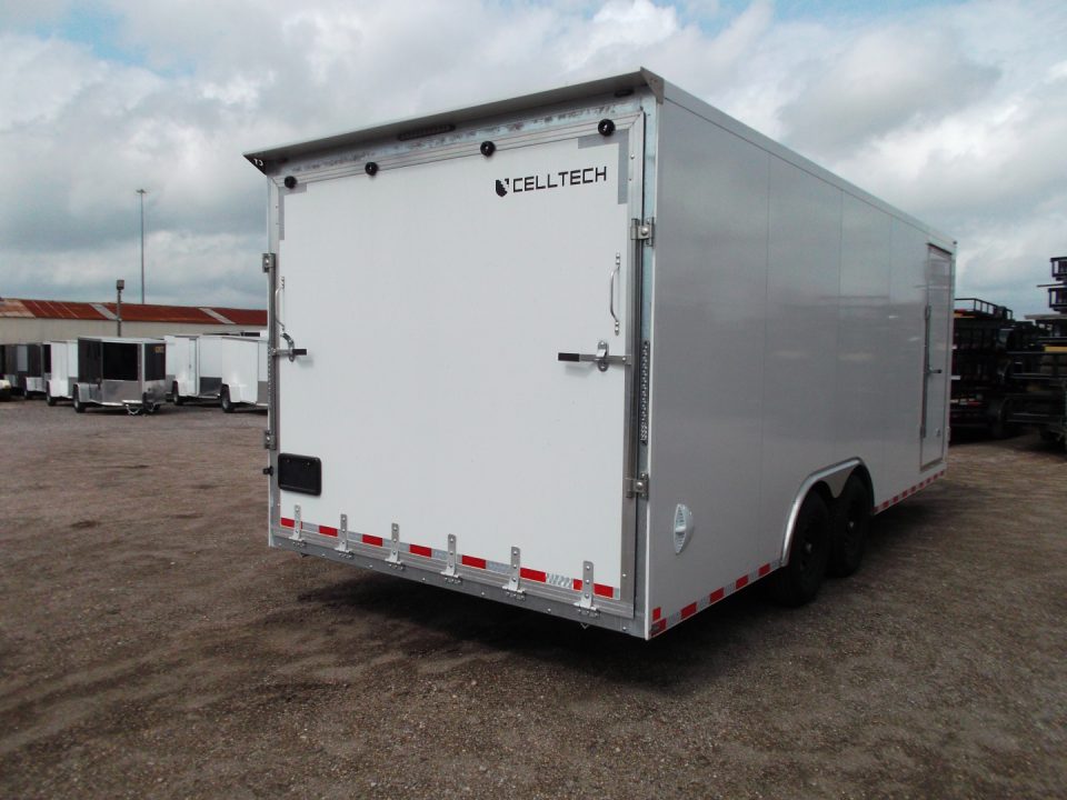 New 2026 Cell-Tech Trailers 8.5x20 Cargo Trailer / Enclosed Trailer / Construction Trailer / Industrial Trailer / 7ft Interior / 5200# Axles / E-Track / Screwless Exterior / Bulldog Coupler / HEAVY DUTY Cell Tech Walls and Floor
