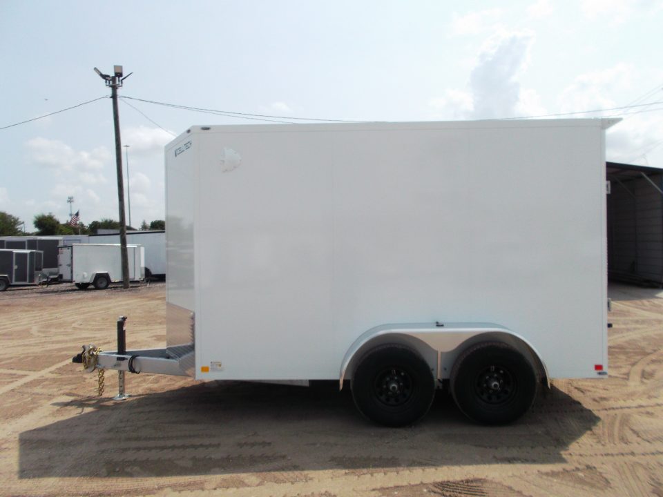 New 2026 Cell-Tech Trailers 6X12 Cargo Trailer / Construction Trailer / Industrial Trailer / 7ft Interior / 5200# Axles / Ramp / Screwless Exterior / E-Track / HEAVY DUTY Cell Tech Walls and Floor