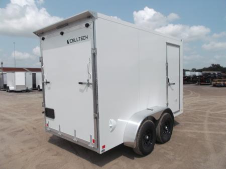 New 2026 Cell-Tech Trailers 6X12 Cargo Trailer / Construction Trailer / Industrial Trailer / 7ft Interior / 5200# Axles / Ramp / Screwless Exterior / E-Track / HEAVY DUTY Cell Tech Walls and Floor