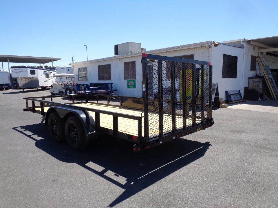 New 2027 Big Tex Trailers * 70PI-16 * 16ft Tandem Axle Utility Trailer w/ Ramp Gate