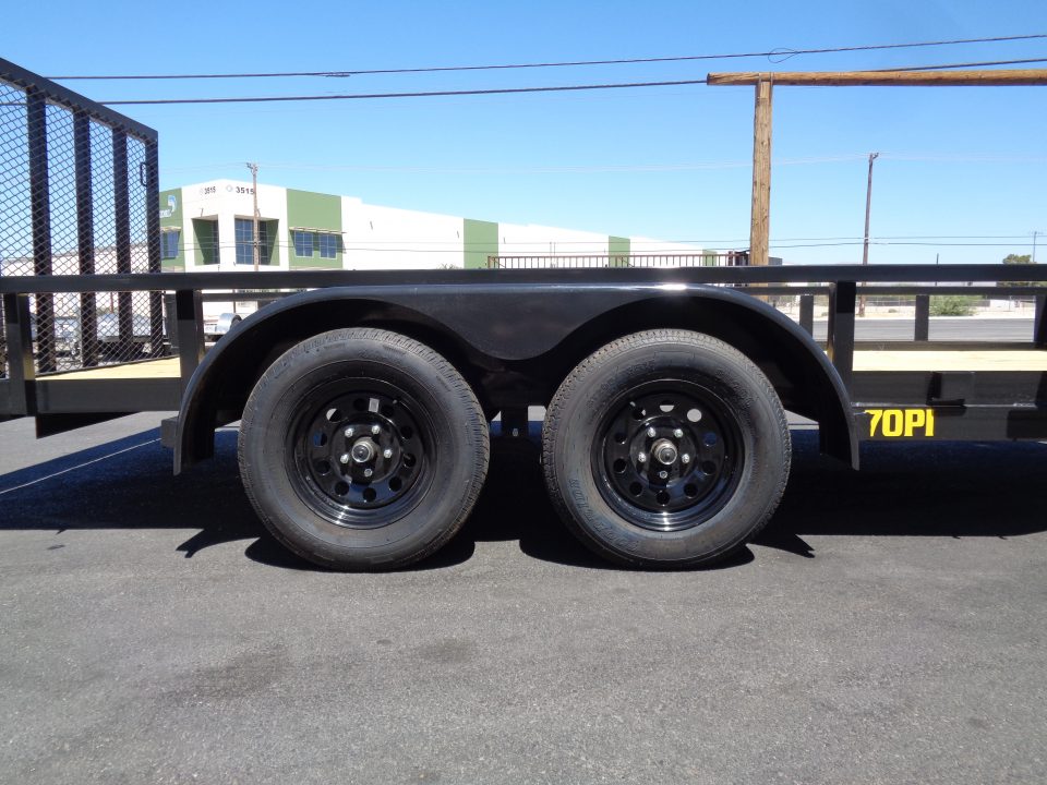 New 2027 Big Tex Trailers * 70PI-16 * 16ft Tandem Axle Utility Trailer w/ Ramp Gate