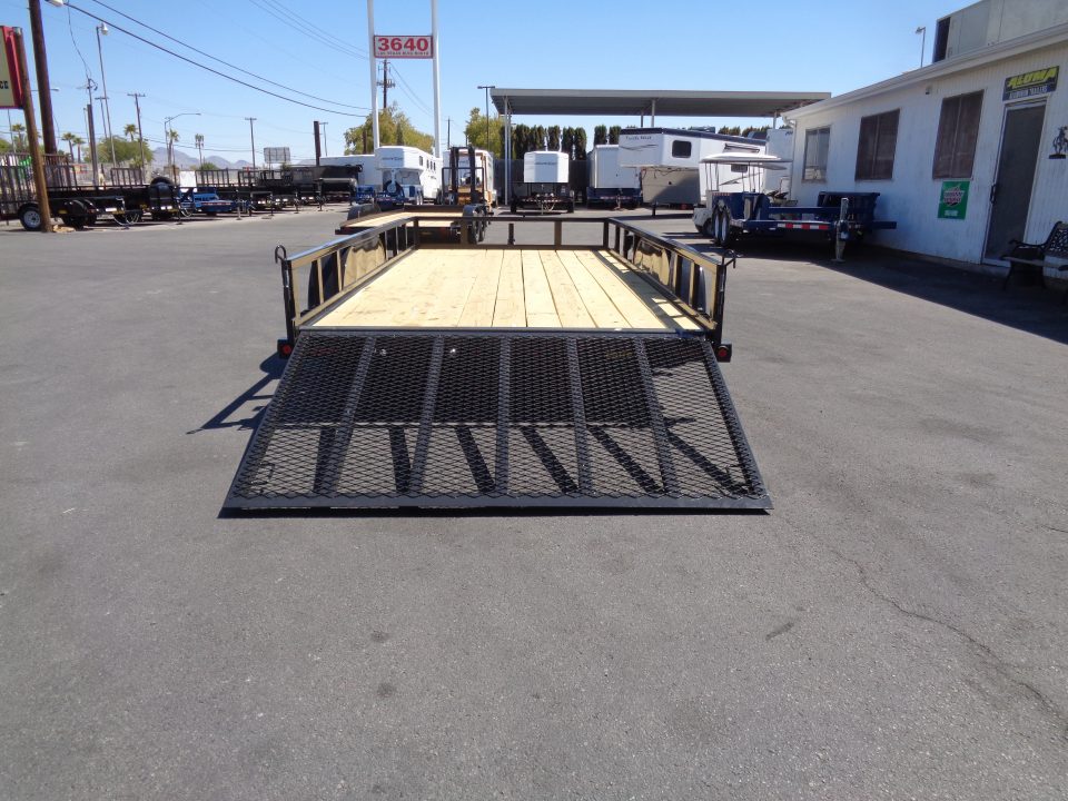 New 2027 Big Tex Trailers * 70PI-16 * 16ft Tandem Axle Utility Trailer w/ Ramp Gate