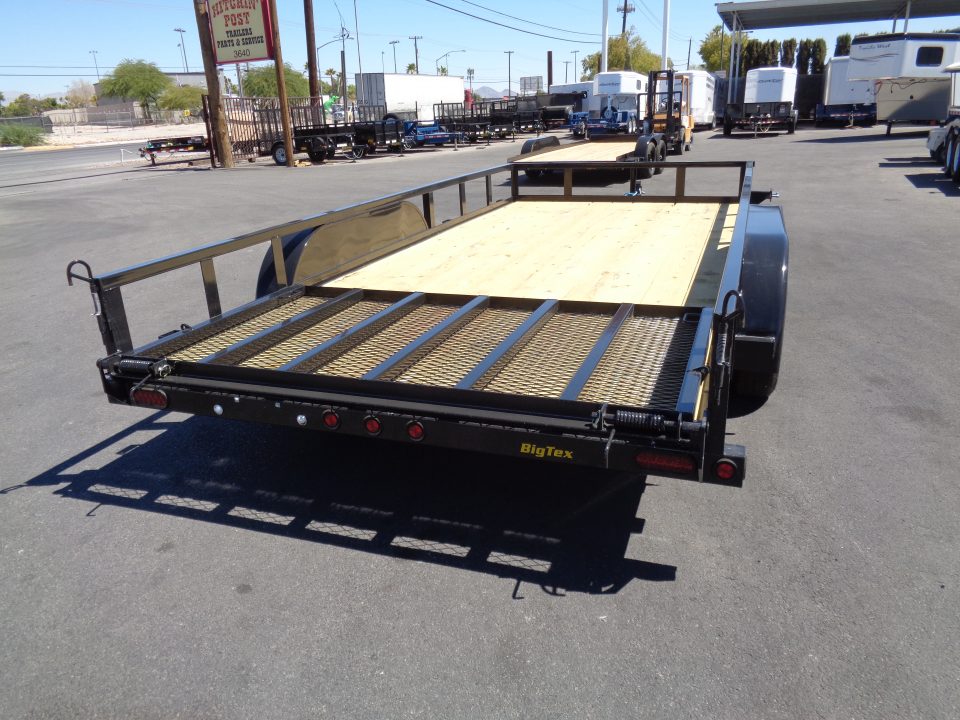 New 2027 Big Tex Trailers * 70PI-16 * 16ft Tandem Axle Utility Trailer w/ Ramp Gate