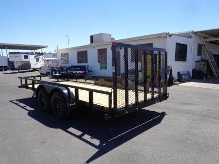 New 2027 Big Tex Trailers * 70PI-16 * 16ft Tandem Axle Utility Trailer w/ Ramp Gate