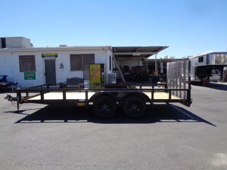 New 2027 Big Tex Trailers * 70PI-16 * 16ft Tandem Axle Utility Trailer w/ Ramp Gate