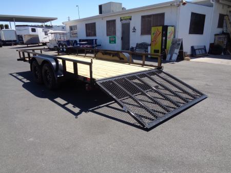 New 2027 Big Tex Trailers * 70PI-16 * 16ft Tandem Axle Utility Trailer w/ Ramp Gate