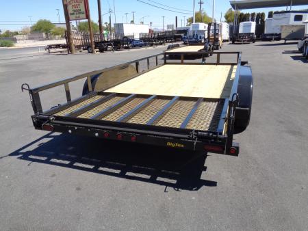 New 2027 Big Tex Trailers * 70PI-16 * 16ft Tandem Axle Utility Trailer w/ Ramp Gate