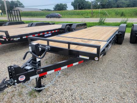 New 2026 Sure-Trac 7x18+4 Tilt Bed Equipment Trailer