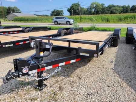 New 2026 Sure-Trac 7x18+4 Tilt Bed Equipment Trailer