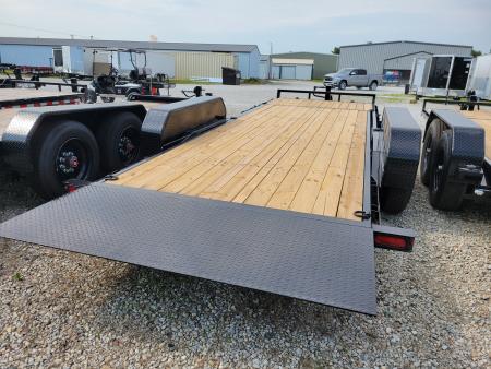New 2026 Sure-Trac 7x18+4 Tilt Bed Equipment Trailer