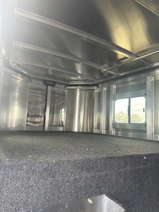 Used 2022 Exiss Trailers 4 Horse Stock / Stock Combo Trailer