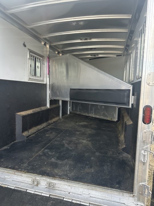 Used 2022 Exiss Trailers 4 Horse Stock / Stock Combo Trailer