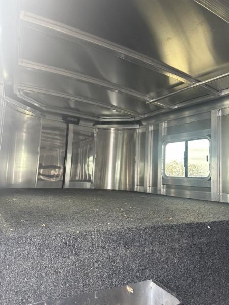 Used 2022 Exiss Trailers 4 Horse Stock / Stock Combo Trailer