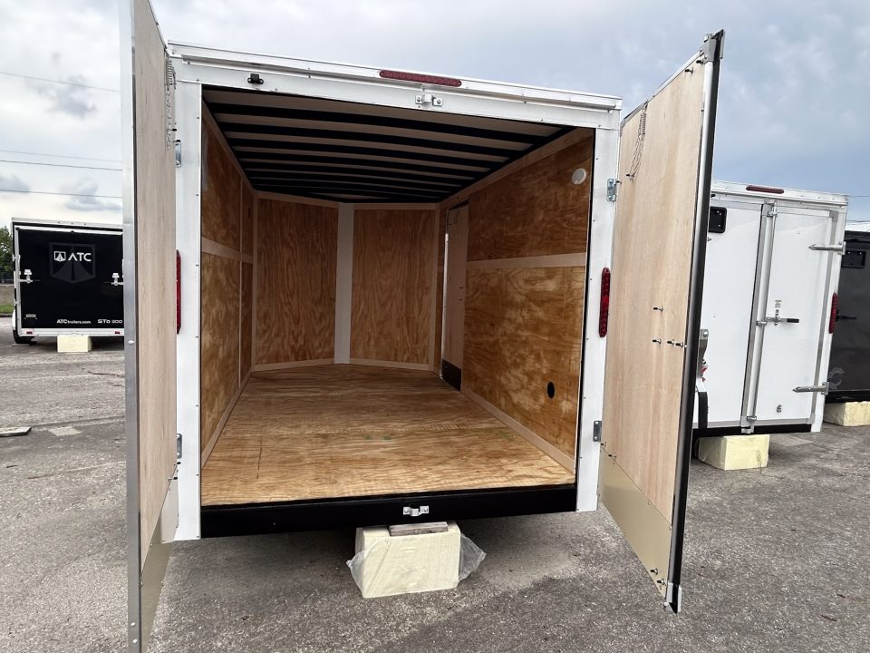 New 2027 Homesteader Trailer 7 X 12 FT TANDEM AXLE  INTREPID CARGO TRAILER WITH DOUBLE REAR DOORS 7 FT INTERIOR HEIGHT