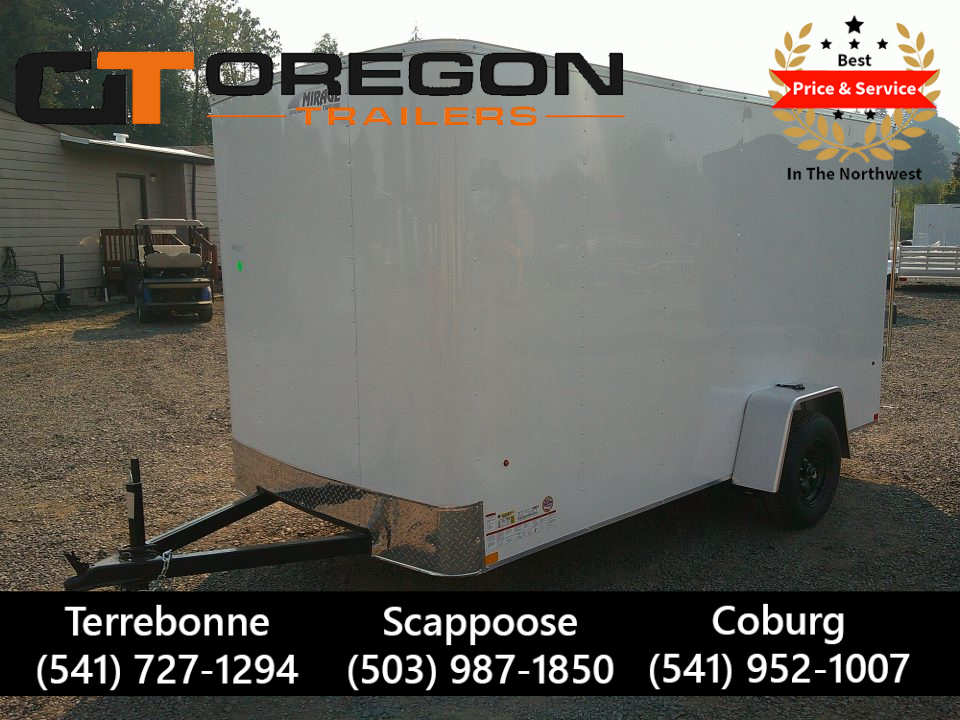 New 2027 Mirage 6x12 3K Cargo / Enclosed Trailer