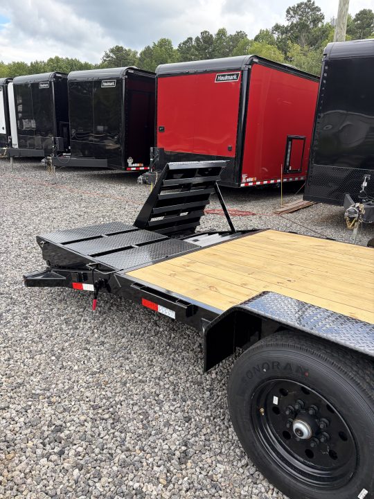 New 2027 Triple Crown 7x24 Heavy Duty Equipment Trailer, EZ Assist MEGA Ramps, 16K GVWR