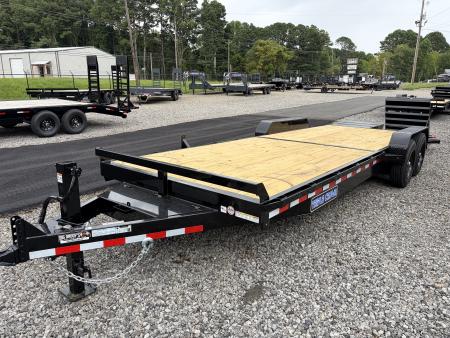 New 2027 Triple Crown 7x24 Heavy Duty Equipment Trailer, EZ Assist MEGA Ramps, 16K GVWR